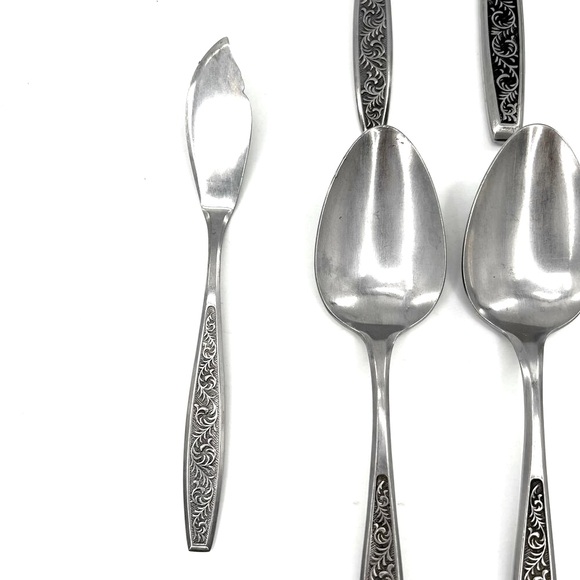 9 Hanford Forge HF Stainless Japan DEL PRADO Knives Forks Spoons - Picture 4 of 9